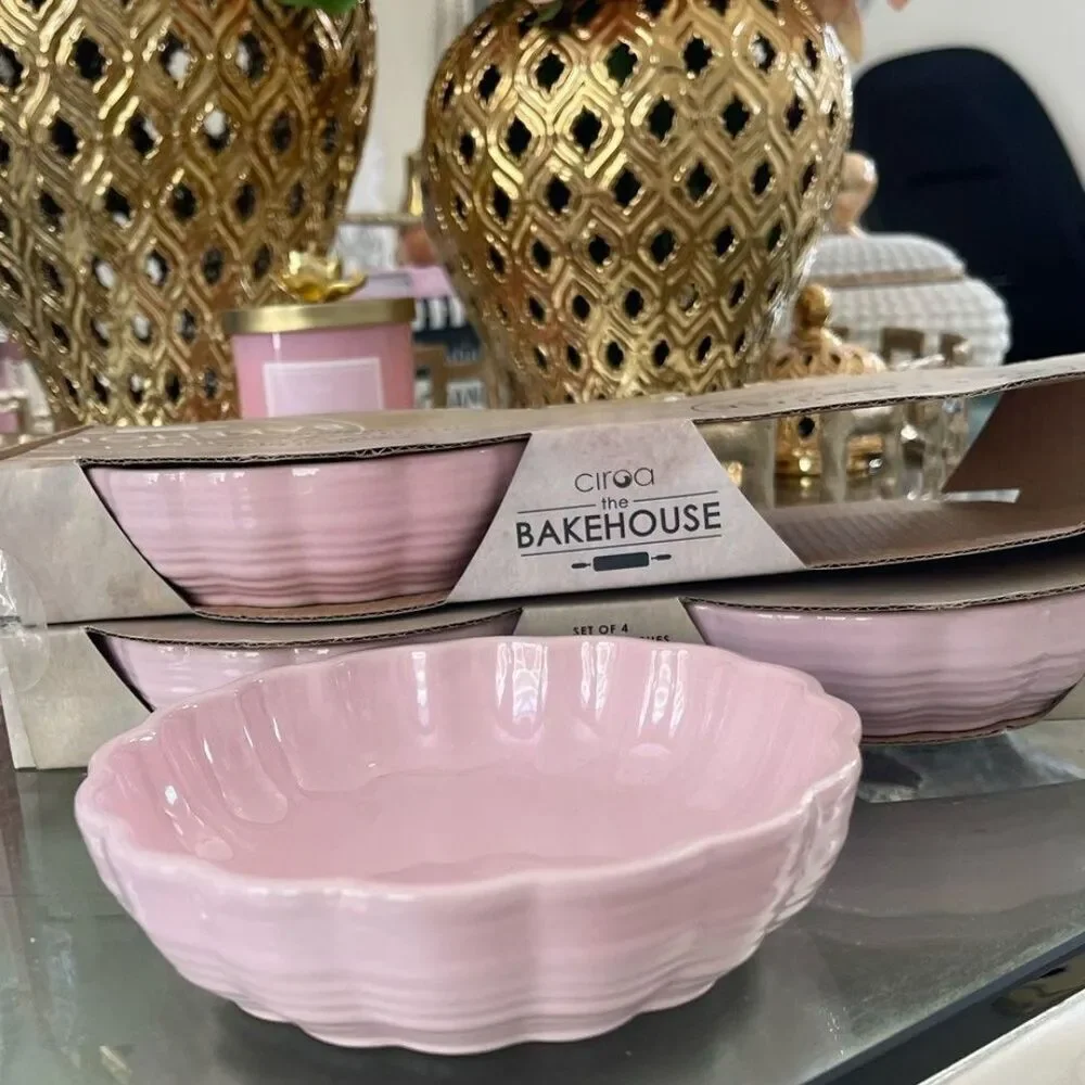 New Set of 4 Mini quiche dishes
